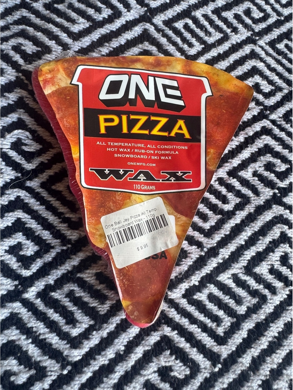 One Ball Jay Pizza All Temp Snowboard Wax - 110g